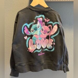 Zara Disney lilo and stitch crew neck